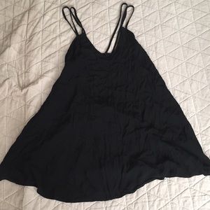 Brandy Melville Black Tank Mini Dress